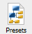 project presets tool button