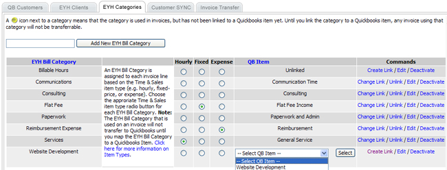 Quickbooks Mapping for Project Quickbooks Mapping for Project