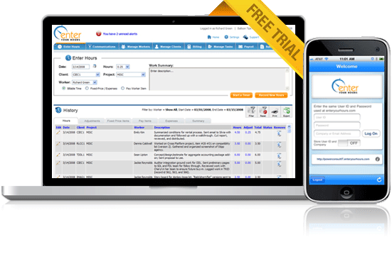 Hourly Billing and Tracking Software